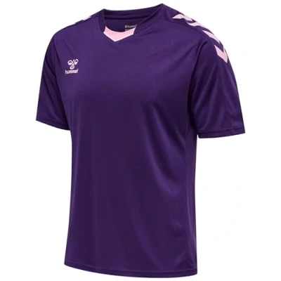 Abbildung von Hummel Hmlcore XK POLY S/S Tshirt print, Herren, Größe: Medium, Acai