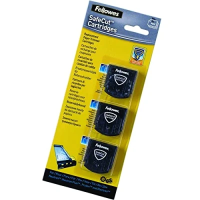 Abbildung von Fellowes SafeCut Schneidekassetten schwarz/transparent