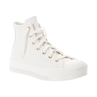 Abbildung von Converse Chuck Taylor ALL STAR LIFT Unisex Sneaker high für Kinder, Größe: 38.5, Egret/light gold Schuhe