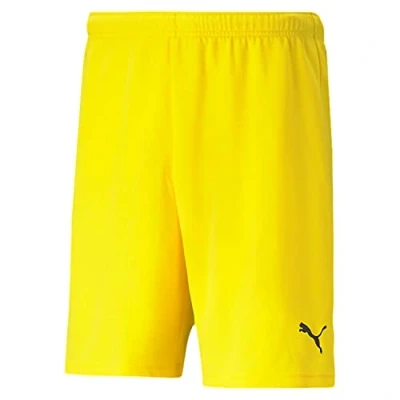 Abbildung von PUMA Unisex Baby Teamrise Short Jr, Gelb (Cyber Yellow PU, 116
