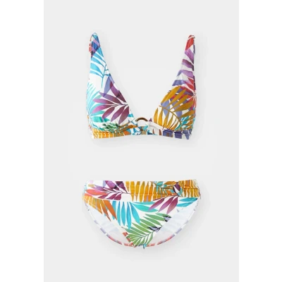 Abbildung von LASCANA Triangel Bikini, mit kleinem goldfarbenem Zierring