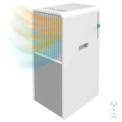 Abbildung von Cecotec Mobile Klimageräte ForceClima 9450 Style Heating, 9000 BTU, Abdeckungsbereich 25 m2, Fernbedienung, Berührung, LED Bildschirm, 5 Modi, 2 Geschwindigkeiten, Wärmepumpe, Timer