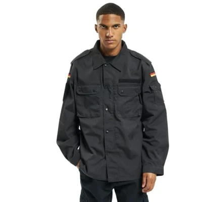 Abbildung von Brandit BW Feldbluse, Schwarz, Größe XXL