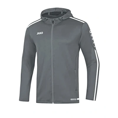 Abbildung von JAKO Fussball Trainingsjacke, Herren, Größe: Medium, Grauweiss