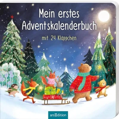 Abbildung von Mein erstes Adventskalenderbuch: mit 24 Kläppchen Erste Adventsgeschichte integriertem Adventskalender für Kleinkinder ab Monaten