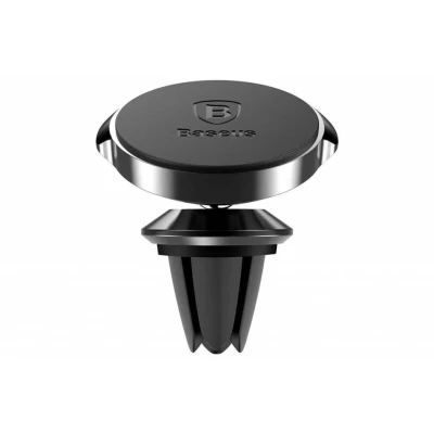 Abbildung von Baseus Air Vent Magnetic Car Mount Handyhalterung für das Auto Lüftungsgitter schwarz Aluminium