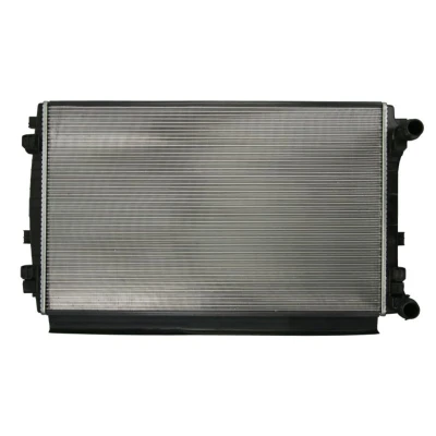 Abbildung von NRF 58453 Kühler, Motorkühlung Aluminium 650 417 24 Kühlrippen mechanisch gefügt, gelötet VOLKSWAGEN: Passat B8 Variant, Tiguan Allspace