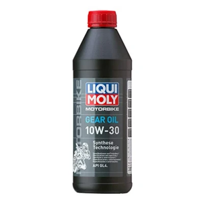 Abbildung von LIQUI MOLY Motorbike Gear Oil 10W 30 1 L Motorrad Getriebeöl Art. Nr.: 3087, farblos
