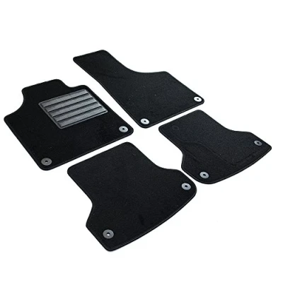 Abbildung von MDM SP 123 Fußmatten Velours Autoteppich passend für Audi A3 (8P) &amp; SPORTBACK 05.2003&gt;09.2012, black