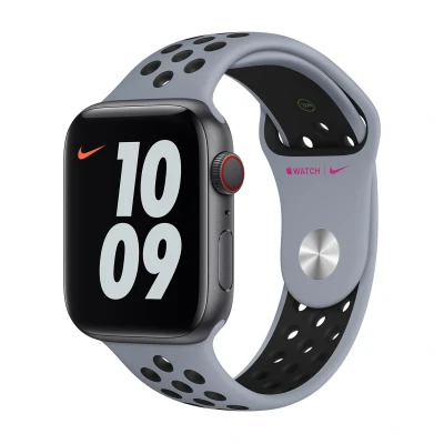 Abbildung von Apple Nike Sport Band Watch 38mm/40mm Obsidian Black ✅ MG3V3ZM/A