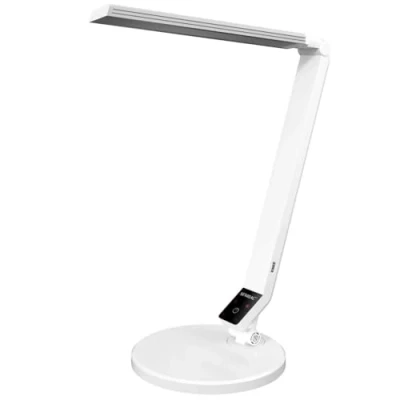 Abbildung von Semilac LED Tischlampe 9W Lampe mit Kalte oder Warme Farbe 5 Helligkeitsstufen Schönheitssalon Tischleuchte Schreibtischlampe USB Anschluss Perfekt Beleuchtet den Manikürestand