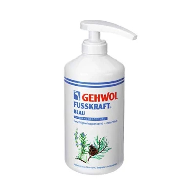 Abbildung von GEHWOL Fusskraft Blau, Trockene Spröde Haut, Fußcreme, 500 ml
