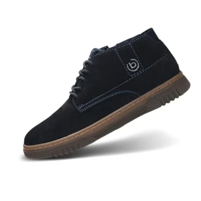 Abbildung von bugatti Schnürstiefelette, Herren, Größe: 41, Blau Schuhe