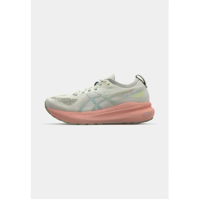 Abbildung von Asics Gelkayano 31 Laufschuh Straße, Damen, Größe: 39.5, Birch/energy aqua Schuhe