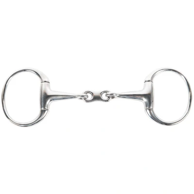 Abbildung von Harry&#039;s Horse Trense Doppelt Gebrochen Flat Link 13mm 14.5