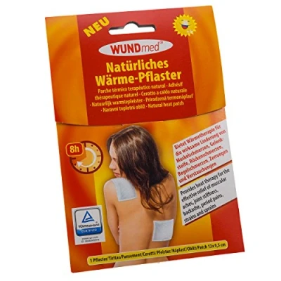 Abbildung von Wundmed Wärmepflaster/Schmerzpflaster 13cm x 9,5cm im Vorteilspack (5er Set)