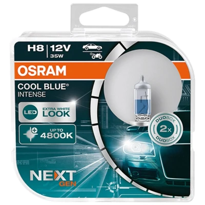 Abbildung von OSRAM 64212CBN HCB Glühlampe, Fernscheinwerfer H8 12V 35W 5000K Halogen VOLKSWAGEN: GOLF 7, Touran I, 6, BMW: 3 Coupe, 5 Saloon, 7