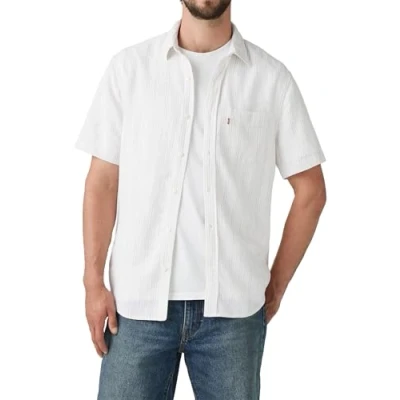 Abbildung von Levi&#039;s Sunset Hemd, Herren, Größe: Medium, Bright white
