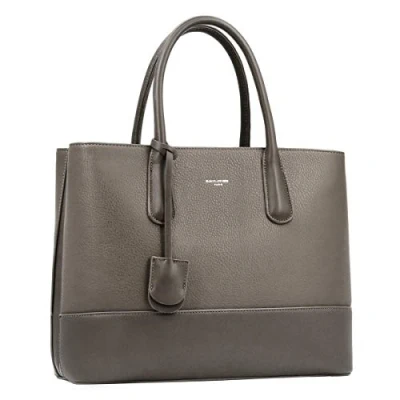 Abbildung von David Jones Damen Große Handtasche Henkeltasche Tote Shopper Bag PU Echtes Leder Stil Multi Pocket Top Griff Taschen Elegante Schultertasche Umhängetasche Arbeit Schule Taupe Braun
