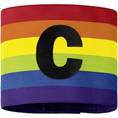 Abbildung von JAKO Unisex Kapitänsbinde, Regenbogen, S M