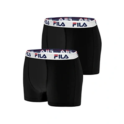 Abbildung von Fila 2 PACK Panties, Herren, Größe: Small, Schwarz