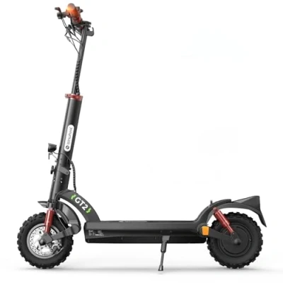 Abbildung von E Scooter mit Straßenzulassung, 11 Zoll MAX 80KM Reichweite Offroad Elektroroller, Faltbarer Roller Duale Aufhängung, Blinker und APP，Elektroscooter Erwachsene für Stadt Land Pendeln