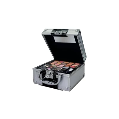 Abbildung von bonvoyage Travel in Colour, Professionelle MakeUp Augen, Lippen und Gesicht Koffer mit Zubehör inklusive