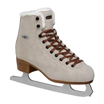 Abbildung von Roces Damen Suede ECO FUR Freizeit Schlittschuh, suedebrown, 42