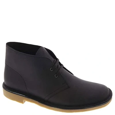 Abbildung von Clarks Herren Desert Boot Bushacre 3 Chukka Stiefel, Black Leather, 47 EU