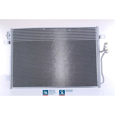 Abbildung von NISSENS 940379 Klimakondensator ohne Trockner Aluminium 687 R 134a