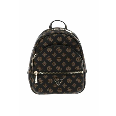 Abbildung von Guess Manhattan CITY Tagesrucksack, Damen, Größe: One Size, Mocha logo