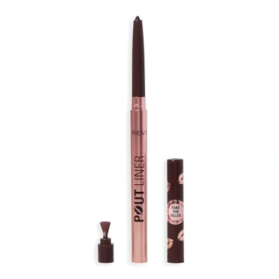 Abbildung von Makeup Revolution POUT BOMB Plumping LIP Liner Lippenkonturenstift, Größe: 0.2 g, Espresso cool brown