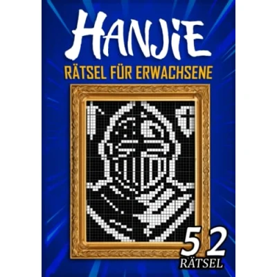 Abbildung von Hanjie Rätsel für Erwachsene Band II: Nonogramm Picross Griddlers Rätselbuch 52 japanische Kreuzworträtsel