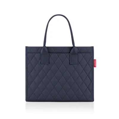 Abbildung von reisenthel daily Shopper rhombus ginger Moderner, geradliniger für jeden Anlass praktische Handtasche, groß genug Ihre Einkäufe und Alltagsgegenstände