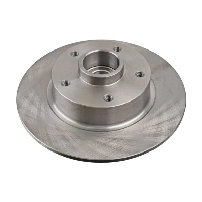 Abbildung von FEBI BILSTEIN 38307 Bremsscheibe Hinterachse 260 8 5 114,3 voll geölt mit ABS Sensorring, Fettkappe, Schutzkappe/Faltenbalg RENAULT: SCENIC 3