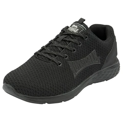 Abbildung von Lonsdale Herren Silwick Straen Laufschuh, schwarz Uni, 46.5 EU