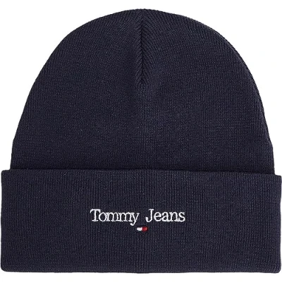 Abbildung von Tommy Jeans Sport Beanie Unisex Mütze, Größe: One Size, Twilight navy