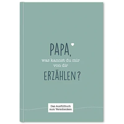 Abbildung von Cupcakes &amp; Kisses® Papa was kannst du erzählen I Buch zum ausfüllen Vatertagsgeschenk Geschenke für Geschenk Vater Vatertag