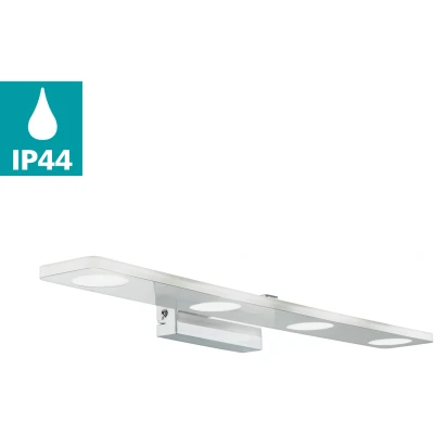 Abbildung von Eglo 96938 LED Wandleuchte CABUS chrom satiniert L:58cm H:4,5cm T:11,5cm IP44