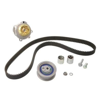 Abbildung von HEPU PK05721 Wasserpumpe + Zahnriemensatz 148 VOLKSWAGEN: Golf 5, Passat B6 Variant, Plus / Crossgolf, AUDI: A4 Avant, Saloon