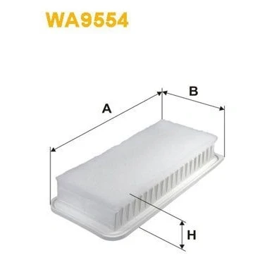 Abbildung von Luftfilter WIX FILTERS WA9554WIX
