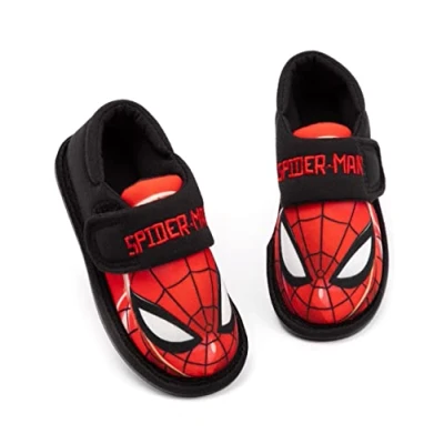 Abbildung von Marvel Spider Man Hausschuhe Jungen Kinder Superheld Haus Schuhe Müßiggänger 24