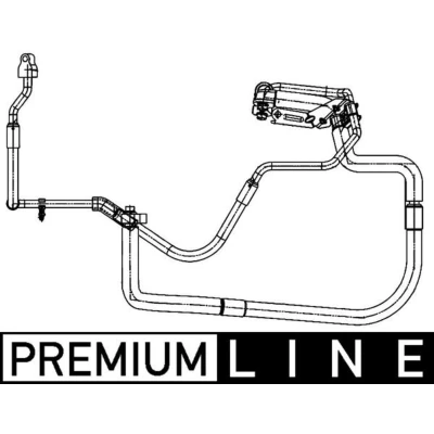 Abbildung von MAHLE ORIGINAL AP 110 000P Hochdruck /Niederdruckleitung, Klimaanlage FORD: Transit Mk6 Minibus, Platform / Chassis