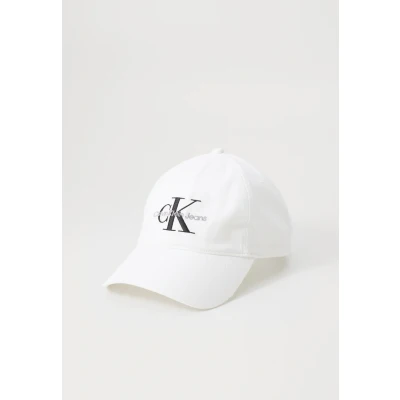 Abbildung von Calvin Klein Jeans Monologo Embroidery Baseball Cap, Größe: One Size, Bright white