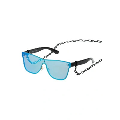 Abbildung von Urban Classics Sunglasses Sonnenbrille, Herren, Größe: One Size, Black/blue