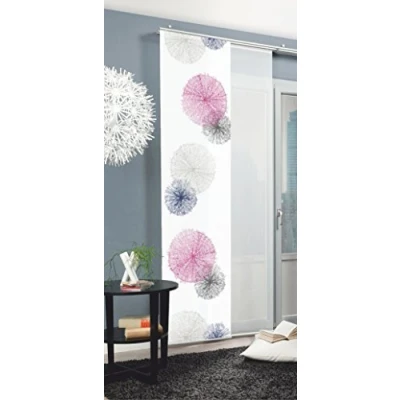 Abbildung von Home fashion Rawlins Schiebevorhang, Polyvinylchlorid, Grün, 245 x 60 cm