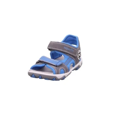 Abbildung von Superfit Jungen Mike 3.0 Riemchensandalen, HELLGRAU/BLAU, 25 EU