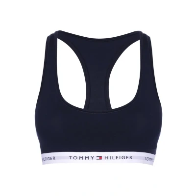 Abbildung von Tommy Hilfiger Unlined Bralette Sport BH, Damen, Größe: Small, Desert sky