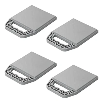 Abbildung von 4 Stück Stützplatten stapelbar mit Griff Unterlegplatten Jack Pads für Wohnwagen Wohnmobil