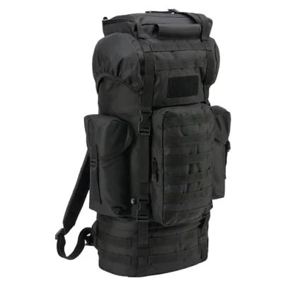 Abbildung von Brandit Kampf Molle Tagesrucksack, Größe: One Size, Black